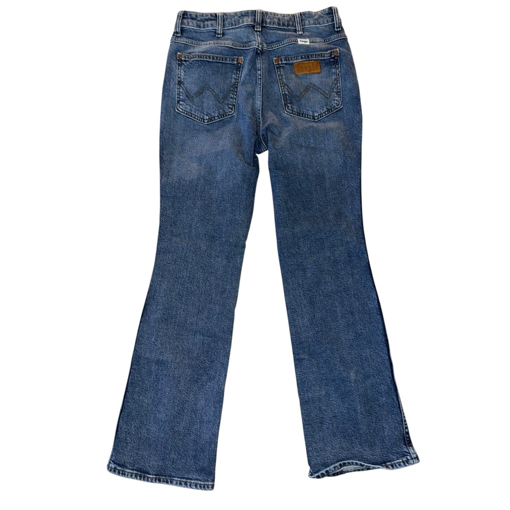 Wrangler Westward High Rise Bootcut Jeans Blue Denim 29 10WIHRBFN Y5 - Picture 3 of 12